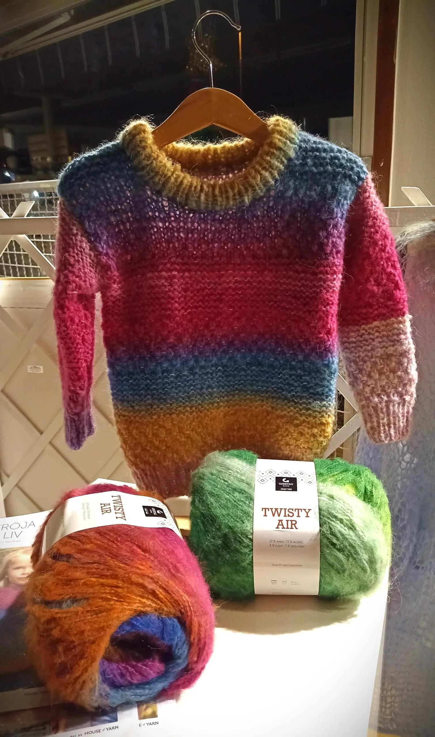 Twisty Air garn – Garnpunkten i Dalby